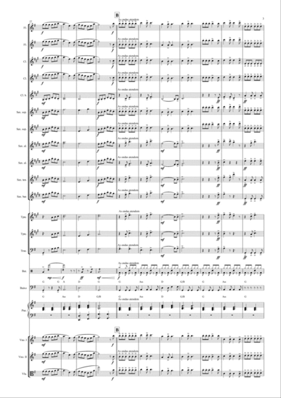 Peace, Be Still Full Orchestra scores gallery preview page 3