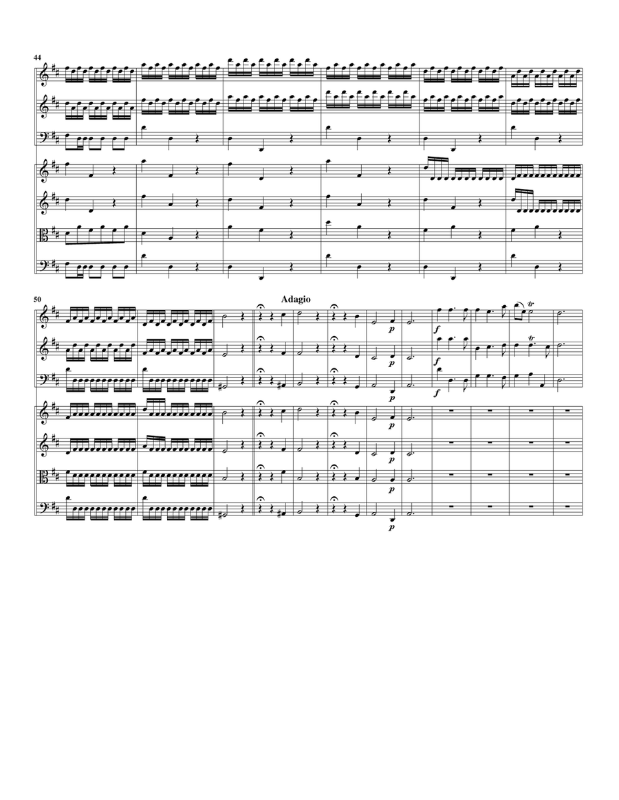 Concerto grosso, Op.6, no.7 (Original) Cello scores gallery preview page 4