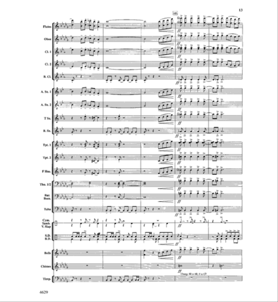 Sirocco Concert Band scores gallery preview page 14