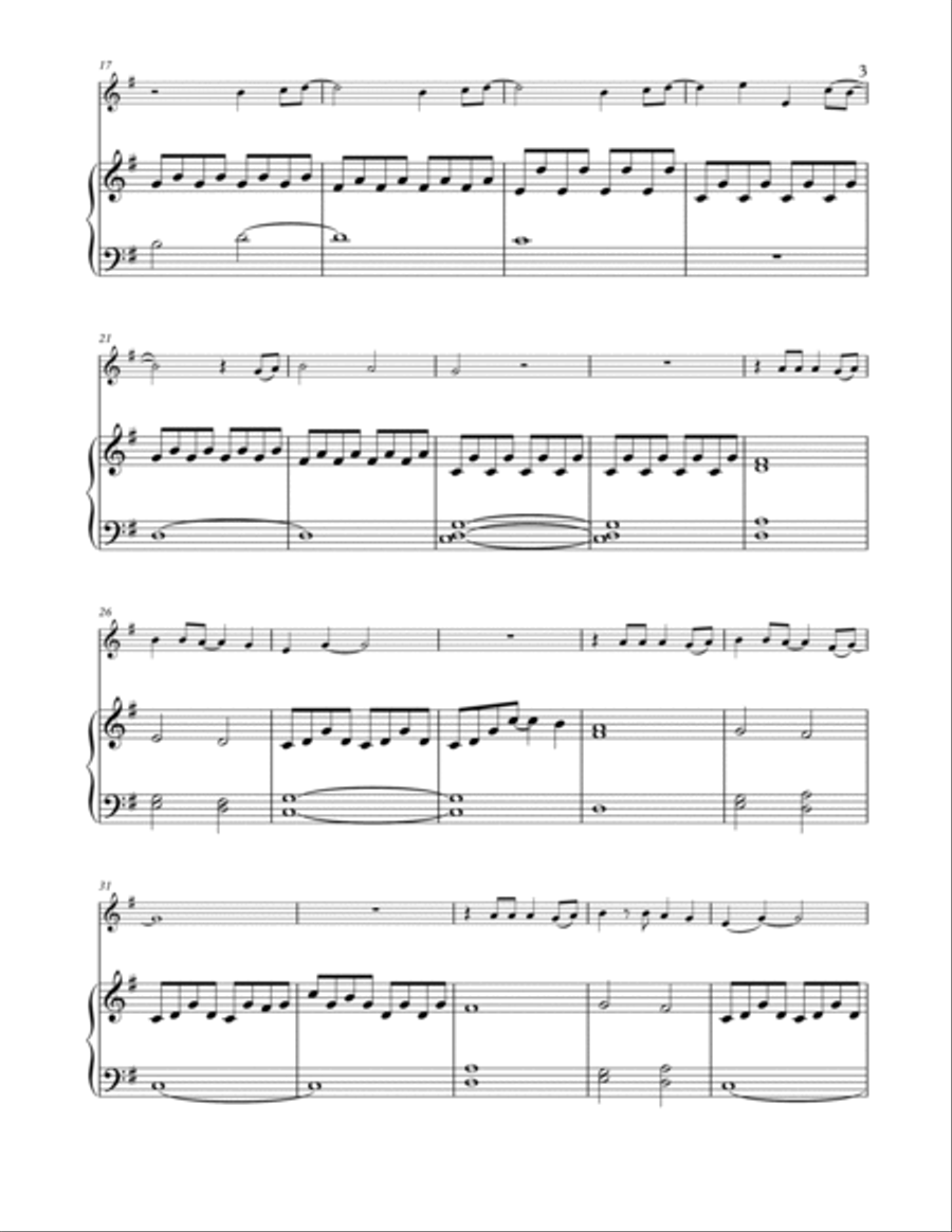 A Million Dreams Violin Solo scores gallery preview page 4