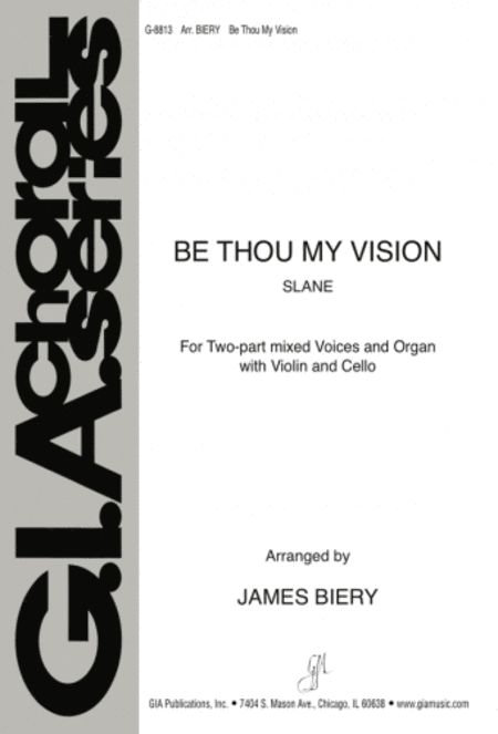 Be Thou My Vision - Instrument part