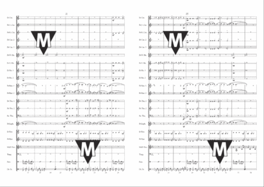Walking on Sunshine Brass Band scores gallery preview page 3