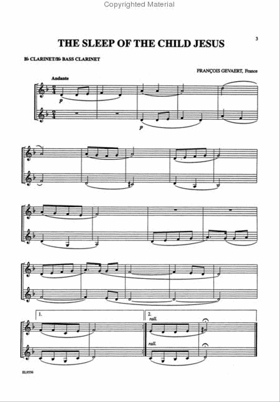 Christmas Duets for All (Holiday Songs from Around the World) Small Ensemble scores gallery preview page 2