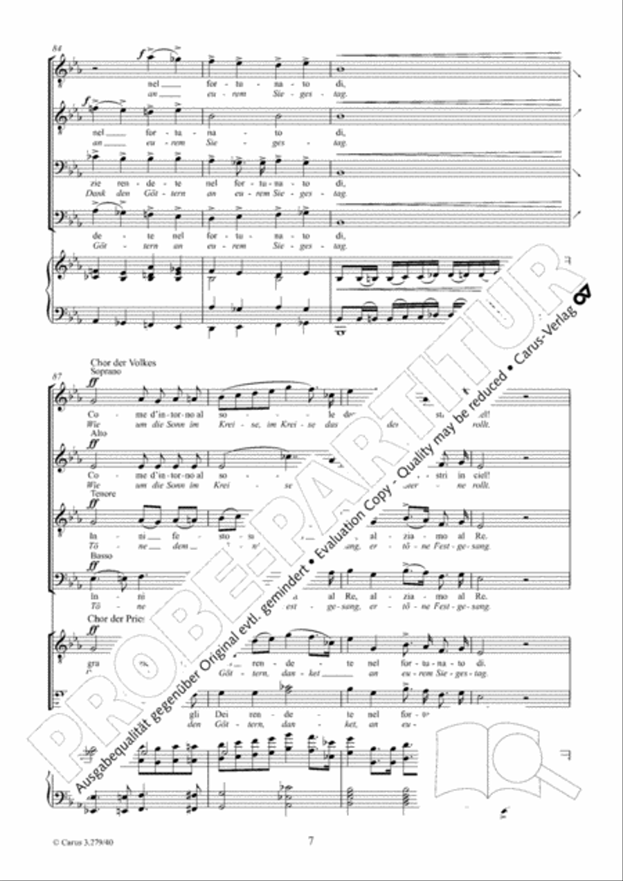 Gloria all' Egitto TTBB scores gallery preview page 8