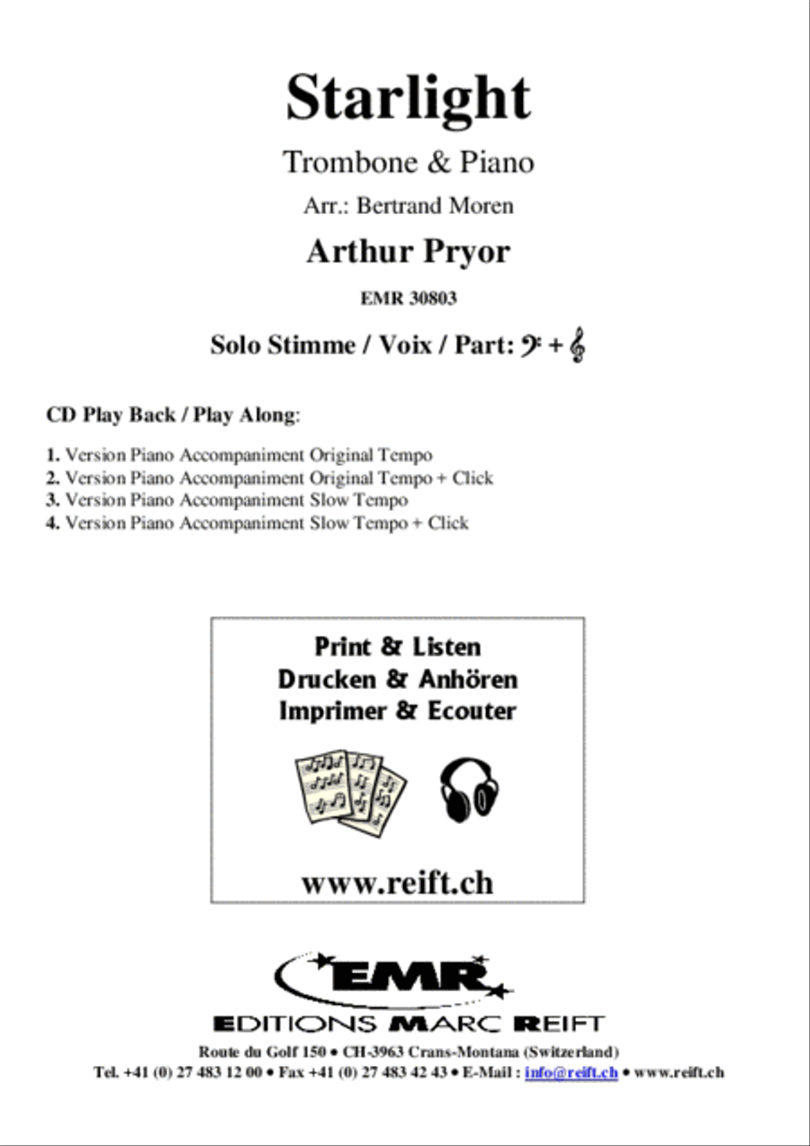 Starlight Piano Accompaniment scores gallery preview page 2