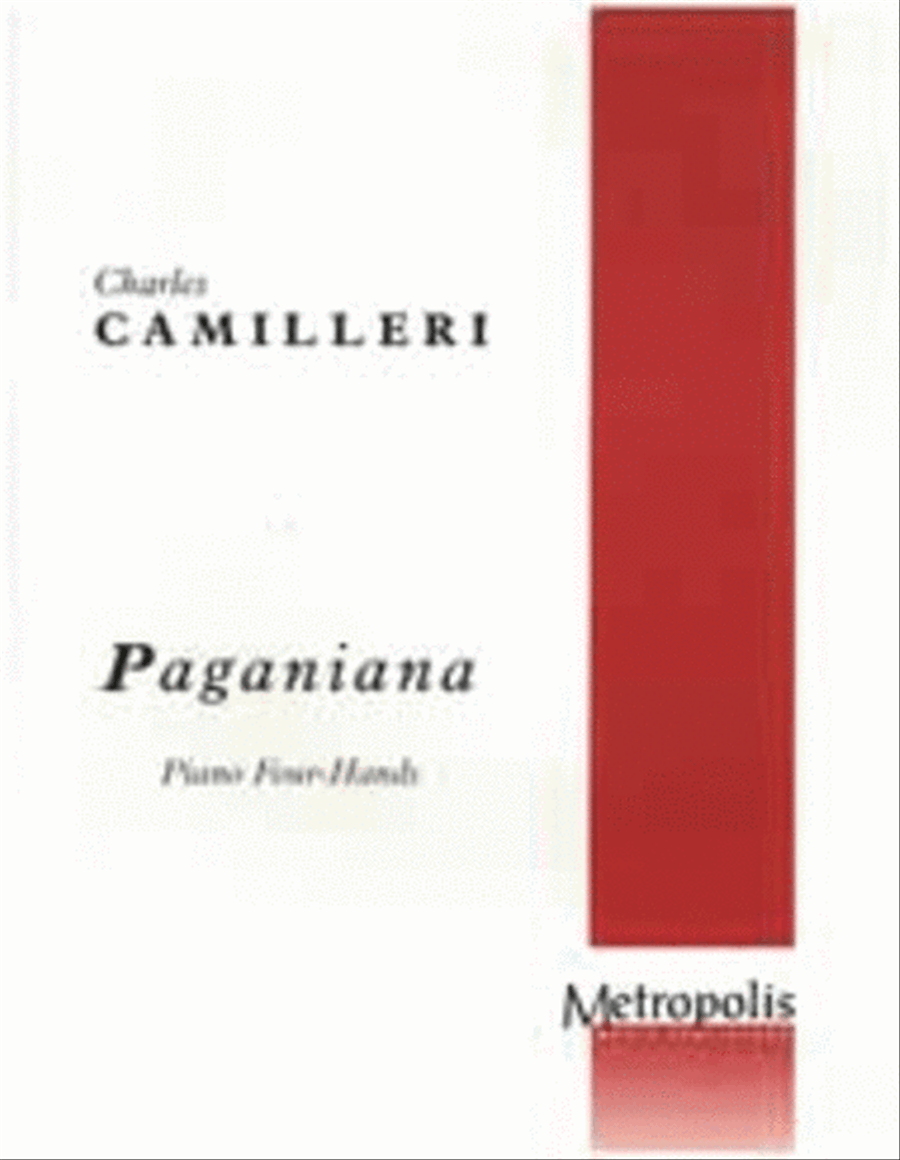 Paganiana for Piano 4 Hands