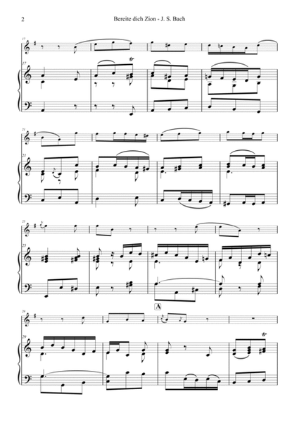 Bereite dich Zion - oratorio BWV 248 image number null