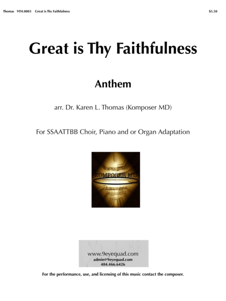 Great Is Thy Faithfulness