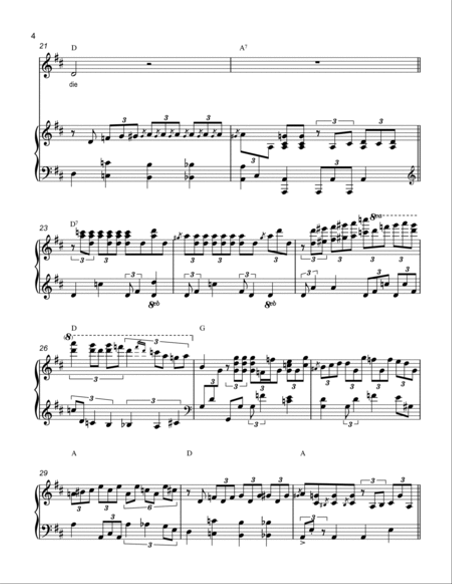 Heartbreak Hotel Voice scores gallery preview page 4