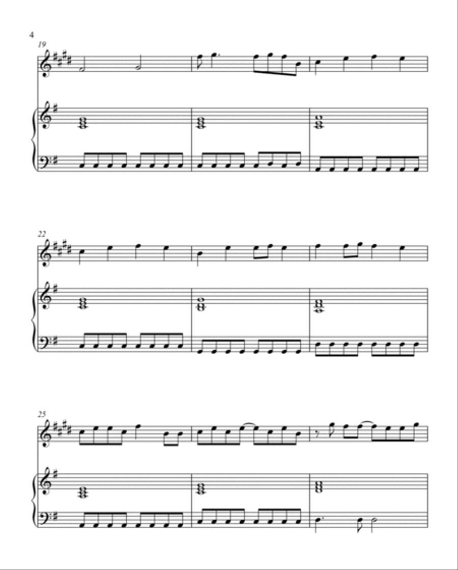 You Belong With Me Woodwind Duet scores gallery preview page 4