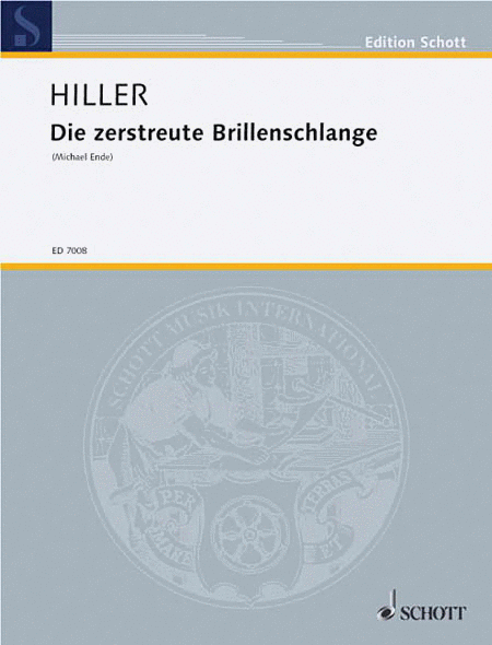 Die zerstreute Brillenschlage by Wilfried Hiller Clarinet Solo - Sheet Music
