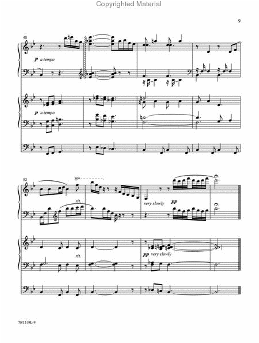 Lullabies for the Christ Child Organ scores gallery preview page 8