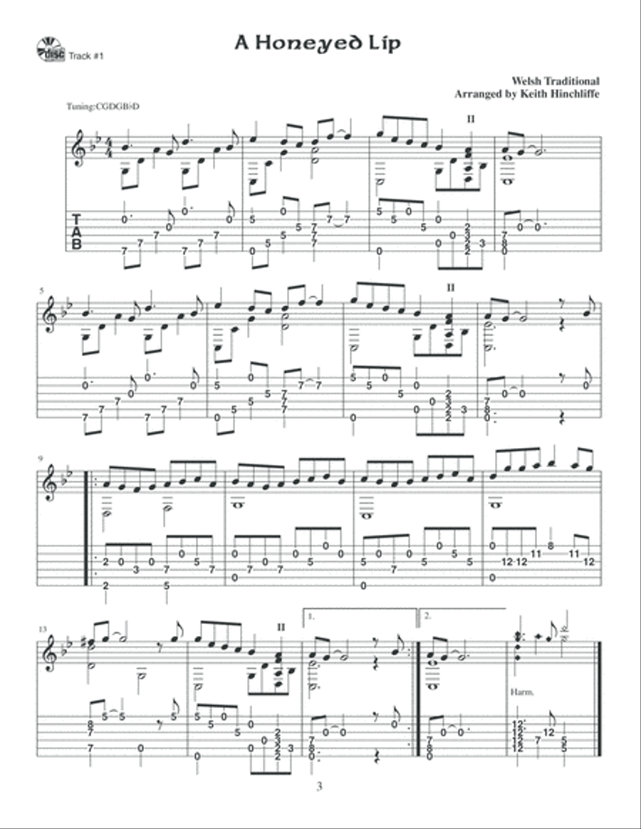 Islands Guitar Interpretations of Celtic Music Fingerpicking Guitar scores gallery preview page 4
