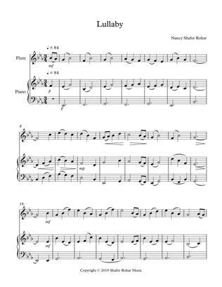 Lullaby #1.5 for flute and piano