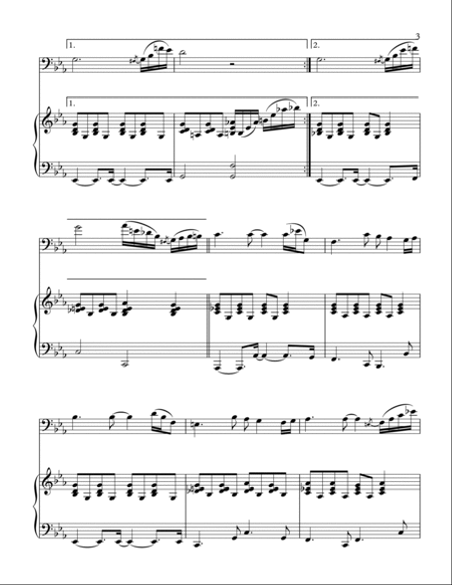 Feelings (?dime?) Piano scores gallery preview page 4