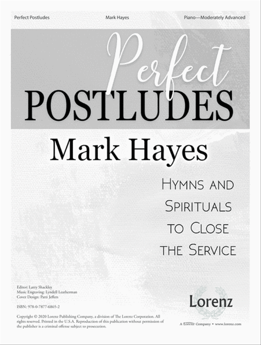 Book cover for Perfect Postludes