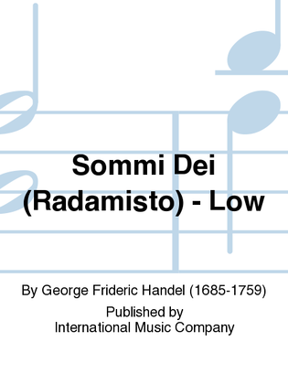 Book cover for Sommi Dei (Radamisto) - Low
