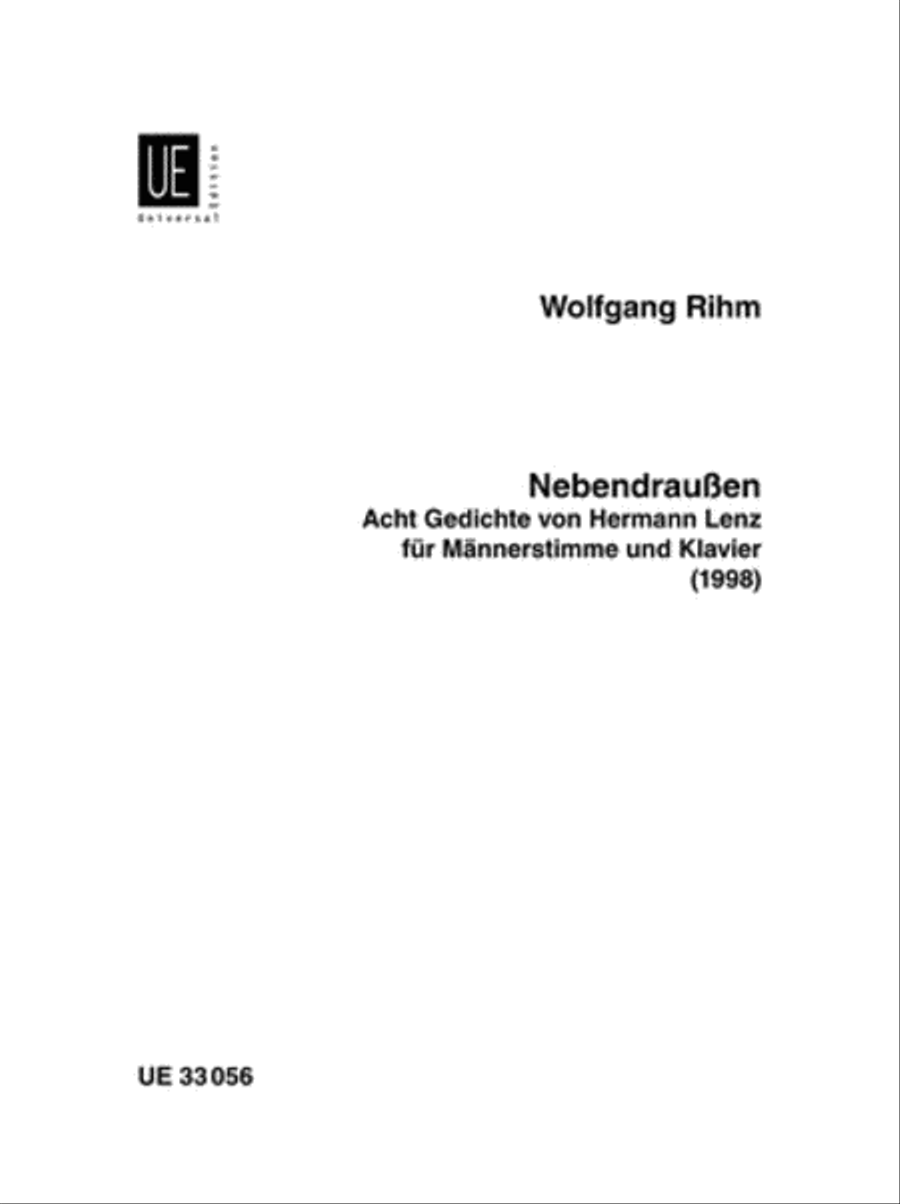 Nebendraußen Nebendraußen Chamber Music scores gallery preview page 1