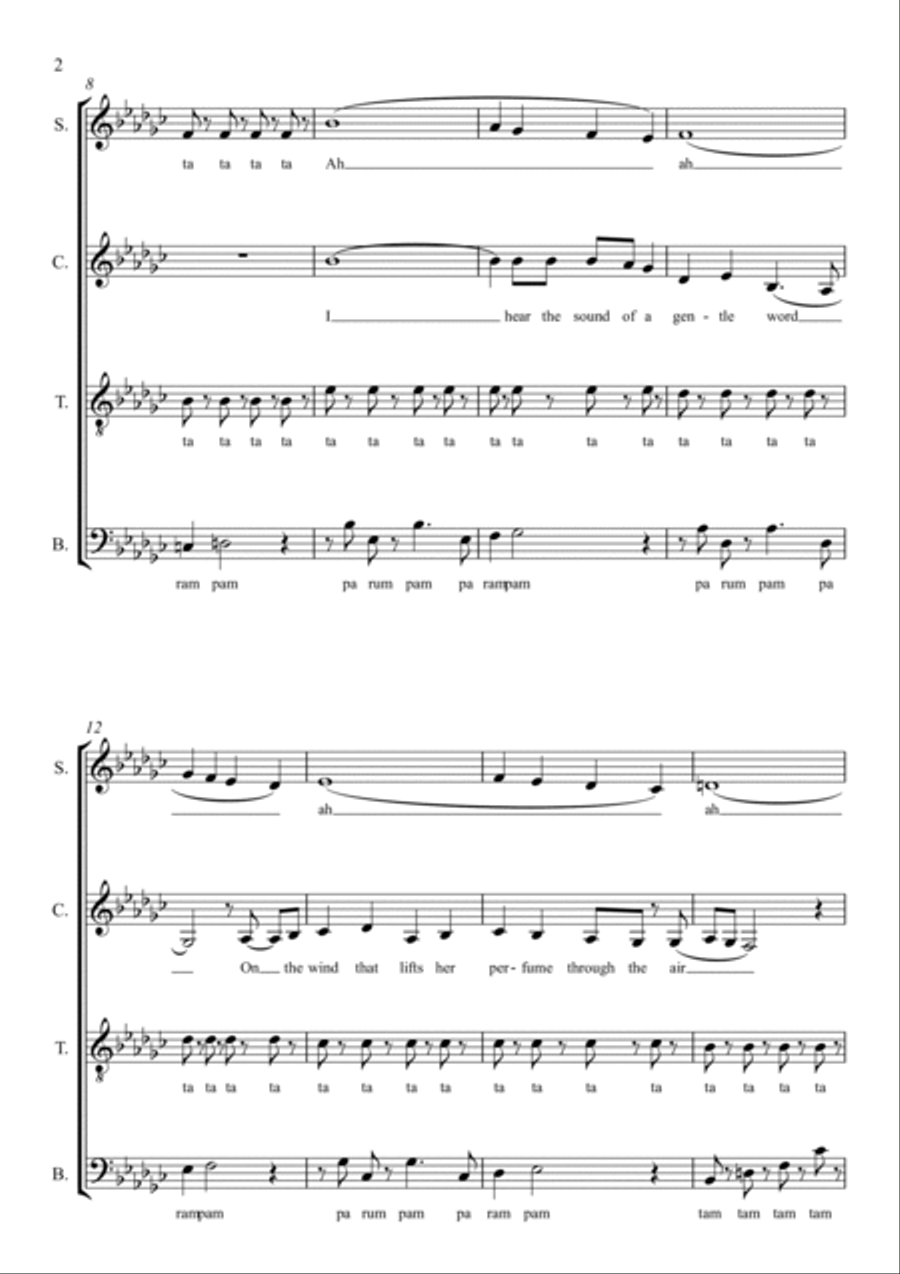 Good Vibrations 4-Part scores gallery preview page 2