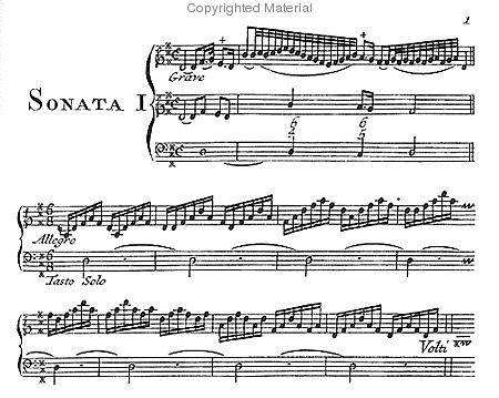 Sonatas for violin and continuo Opus V. Ornamented edition