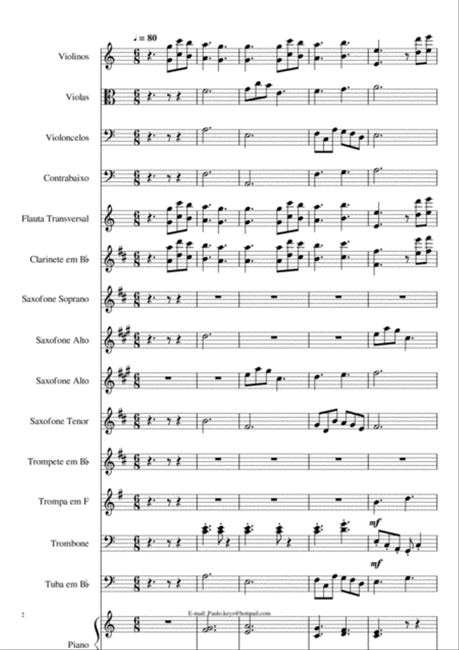 I Survived Small Ensemble scores gallery preview page 2