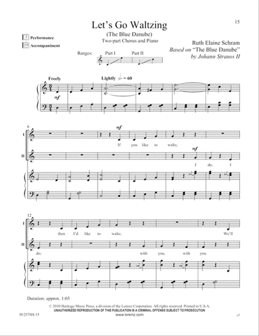 The World of Rhythm Unison Choir scores gallery preview page 16