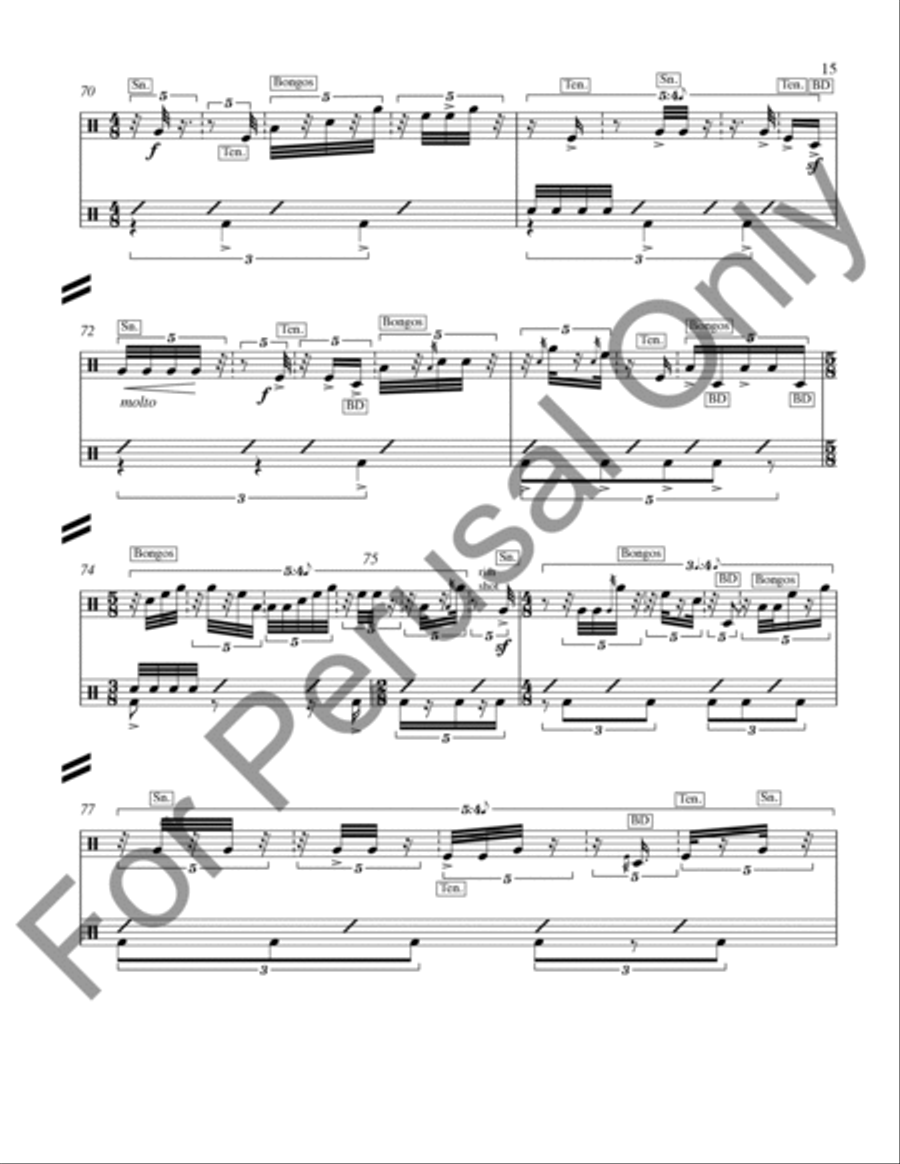 Duets (1974) Orchestra scores gallery preview page 18