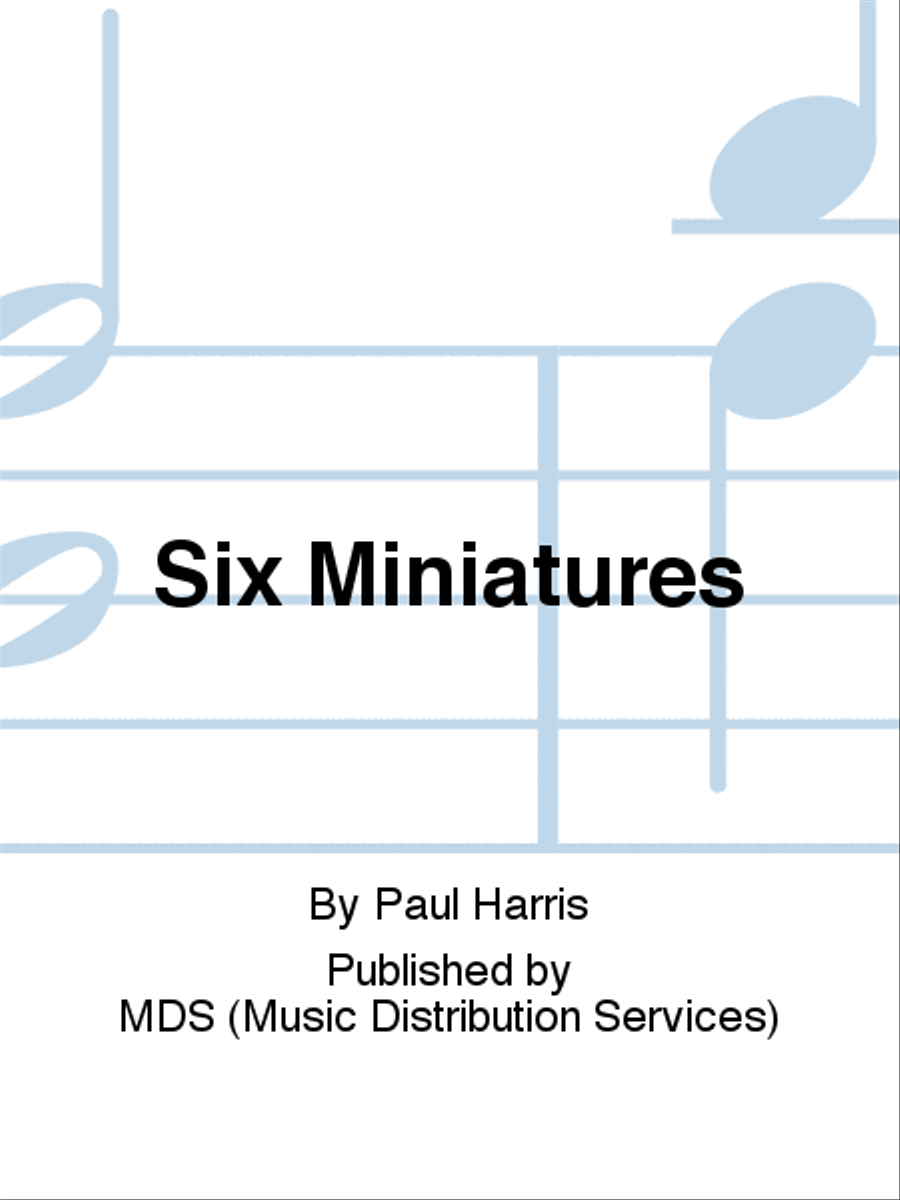 Six Miniatures Trumpet Solo scores gallery preview page 1