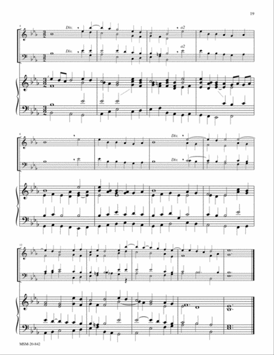 All Creatures of Our God and King (Lasst uns erfreuen) Choir scores gallery preview page 3
