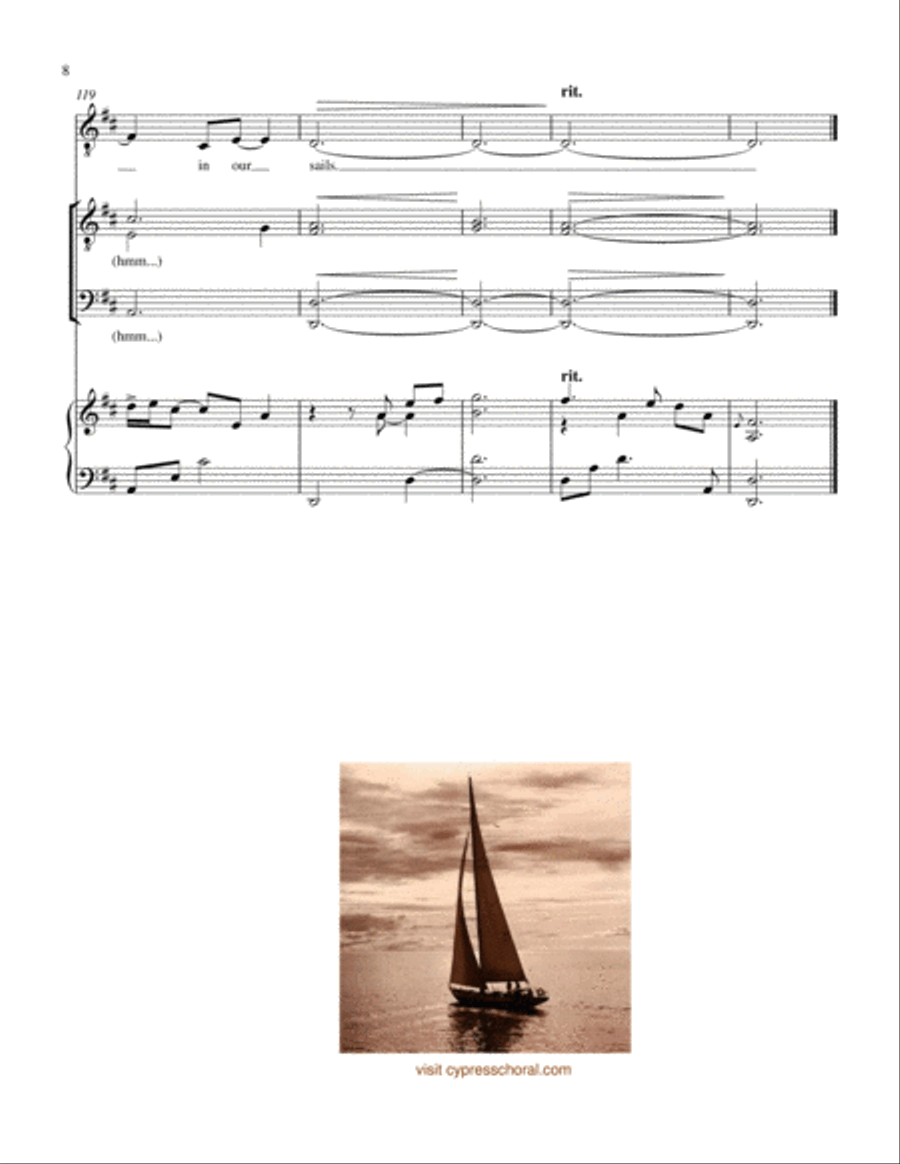 Song For Peace 3-Part scores gallery preview page 9