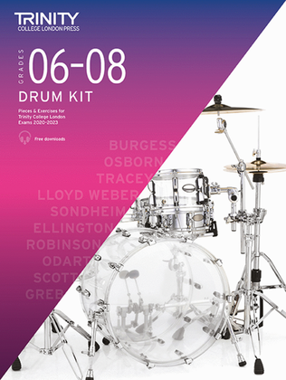 Book cover for Drum Kit 2020-2023: Grades 6-8