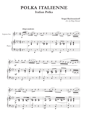 Italian Polka for Soprano Saxophone & Piano