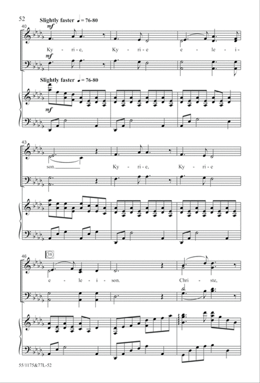 Behold the Lamb! 4-Part scores gallery preview page 53