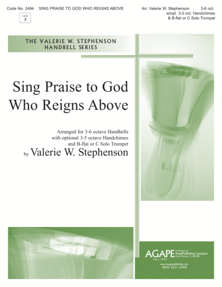Sing Praise to God Who Reigns Above image number null