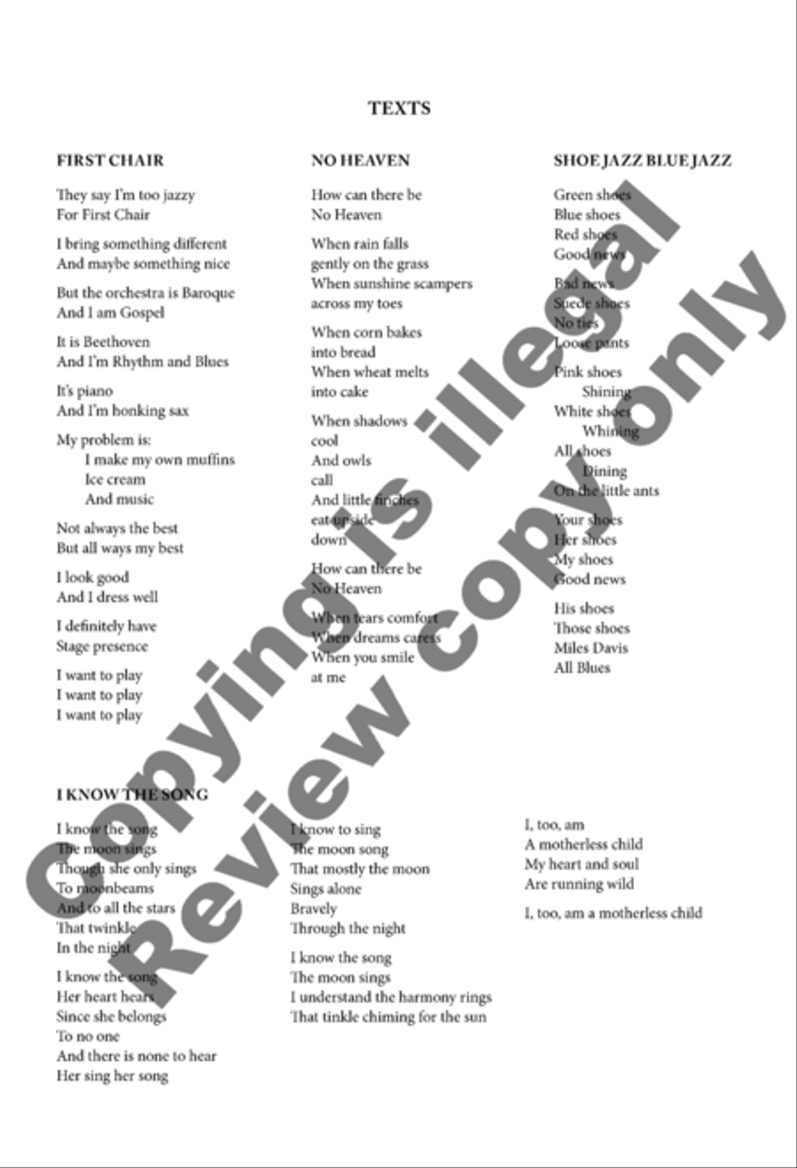 Shoe Jazz (Choral Score) Shoe Jazz (Choral Score) 2-Part scores gallery preview page 4