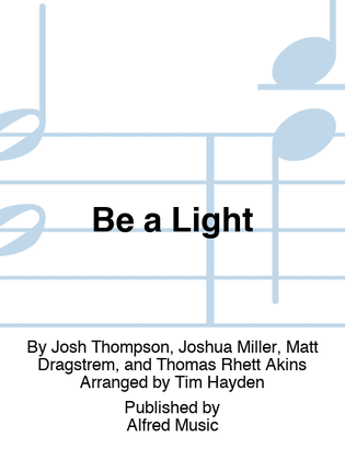 Book cover for Be a Light