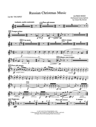 Russian Christmas Music: 2nd B-flat Trumpet