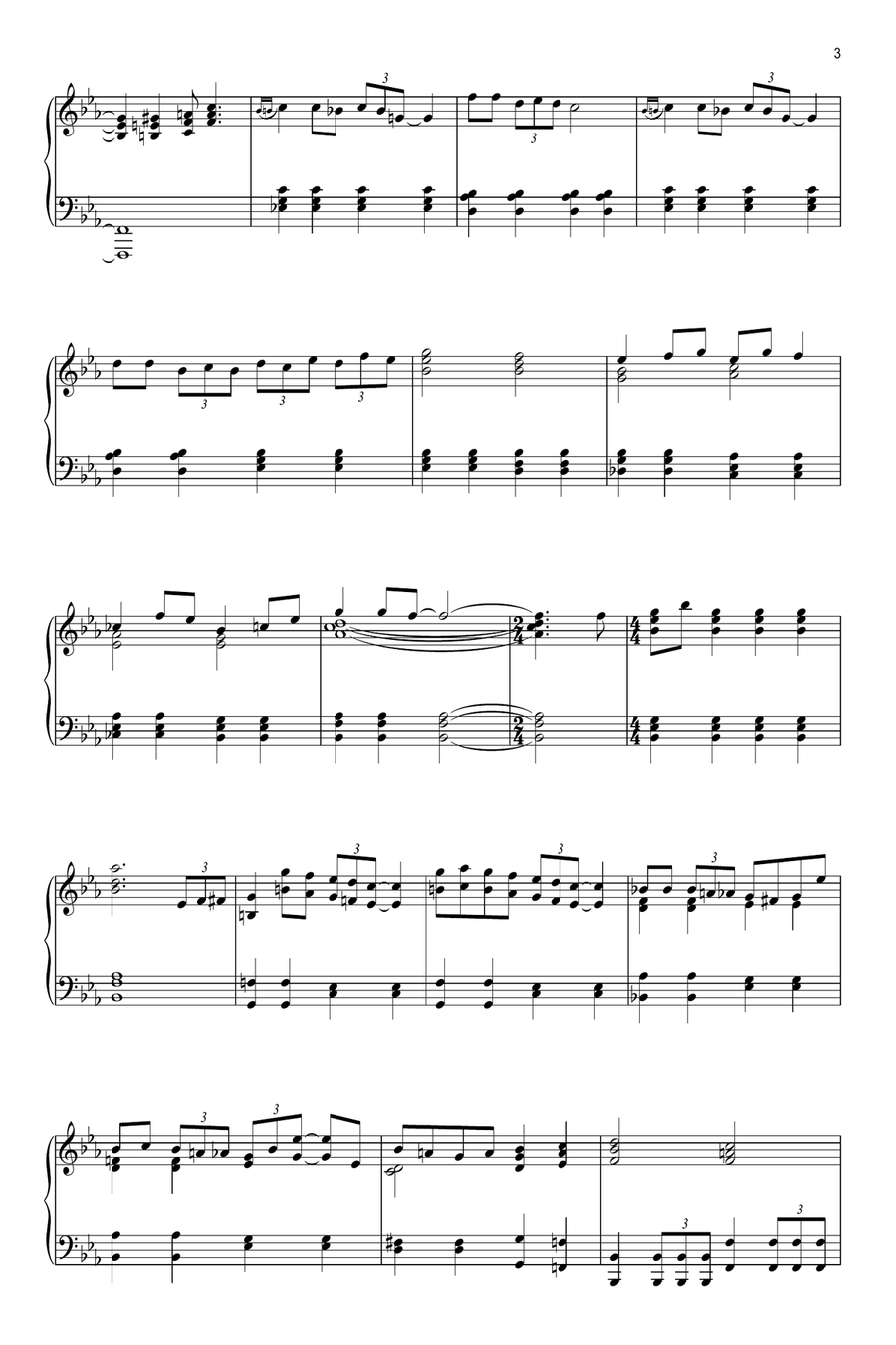 Killer Queen Piano Solo scores gallery preview page 3