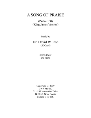 A Song of Praise (Psalm 100)