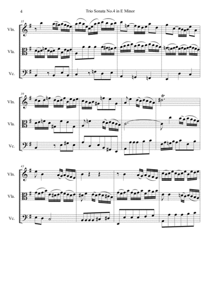 Trio Sonata No.4 in E minor, BWV 528 image number null