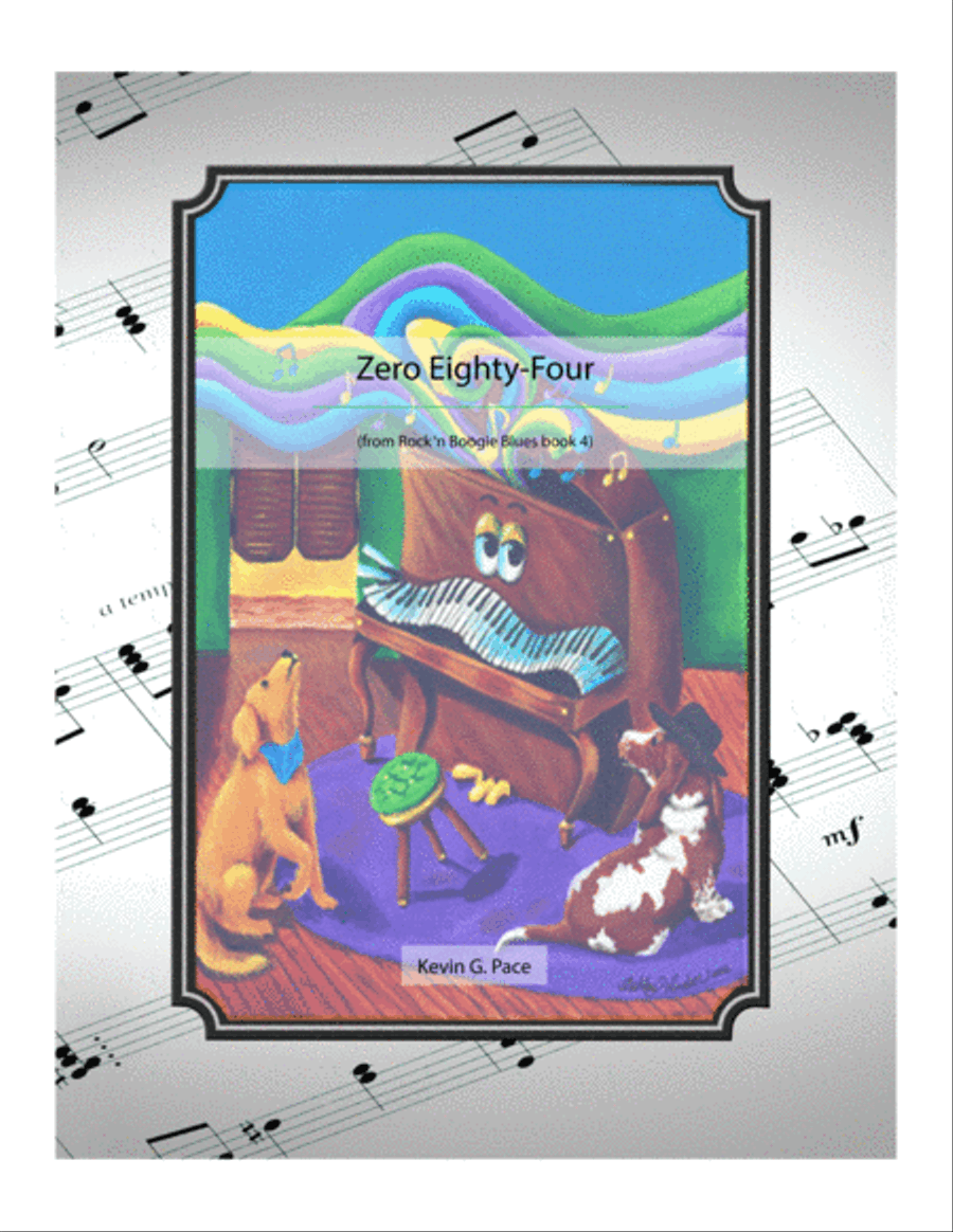 Zero Eighty-Four - piano solo Piano Solo scores gallery preview page 1