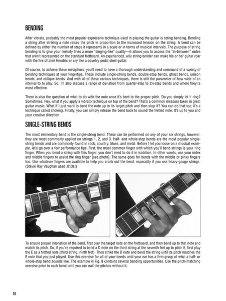 Guitar Techniques Guitar Techniques Guitar Tablature scores gallery preview page 6