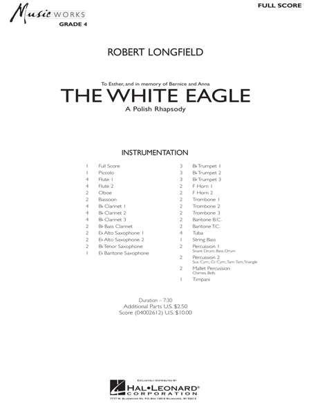 The White Eagle (A Polish Rhapsody) - Full Score