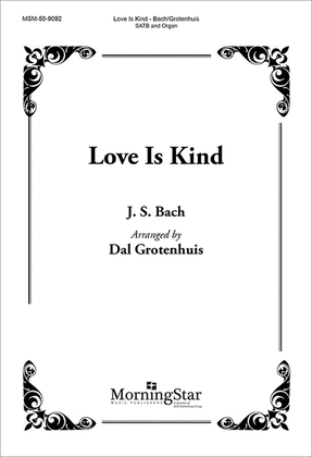 Book cover for Love Is Kind