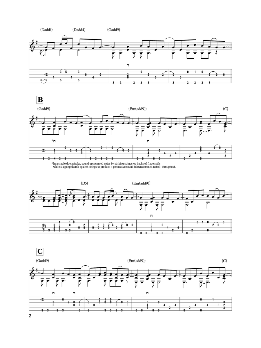 Every Breath You Take Acoustic Guitar scores gallery preview page 2