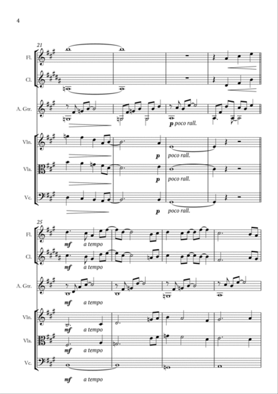 Wet Hands Clarinet scores gallery preview page 4