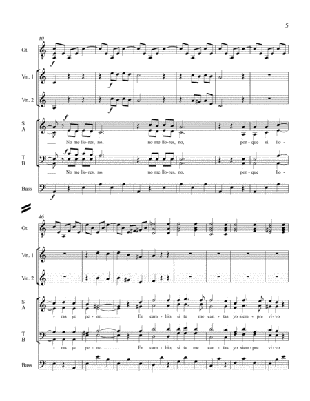 Three Mexican Folk Songs (Downloadable SATB Full Score)
