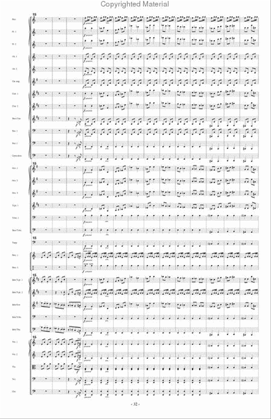 Quintet No. 2 for Brass with Orchestra Brass Quintet scores gallery preview page 4