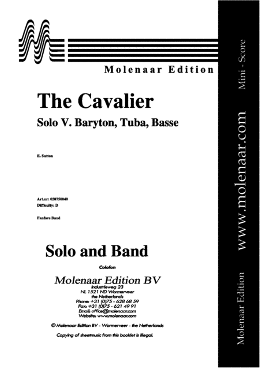 The Cavalier Fanfare Band scores gallery preview page 2