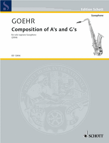 Goehr Composition Of A's & G's